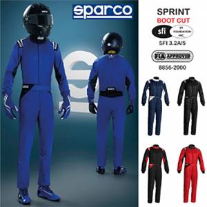 Racing Suits - Sparco Racing Suits - Sparco Sprint Boot Cut Suit - CLEARANCE $399.88
