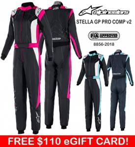Racing Suits - Alpinestars Racing Suits - Alpinestars Stella GP Pro Comp v2 Suit - $1099.95